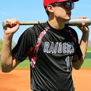 Adult "Digital Camo Raider" Baseball Jersey - All Sports Uniforms