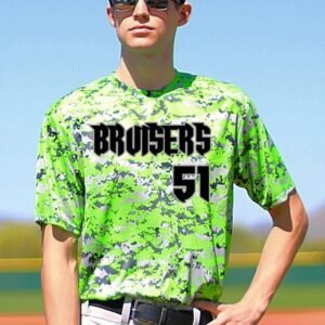 Youth "Digital Camo Inspire" Baseball Jersey - All Sports Uniforms