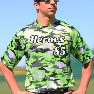 Adult "Camo Hero" Baseball Jersey - All Sports Uniforms