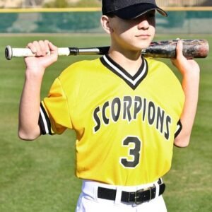 Adult Baseball Jersey | V-Neck Baseball Jersey